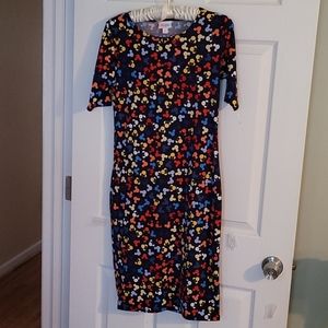 LuLaRoe / Disney print dress - "Julia" Sz S NEW